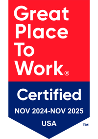 great place to work certification Badge