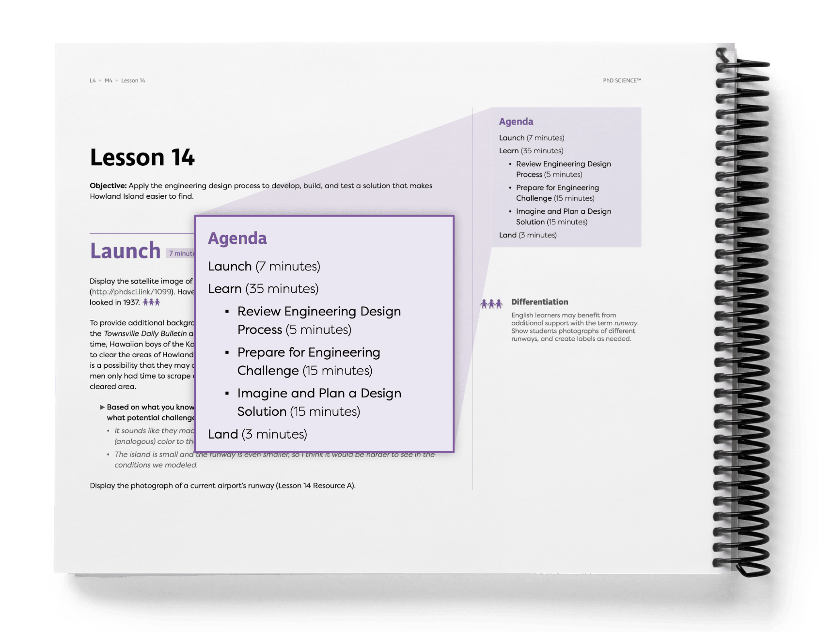 An Engineering Challenge involving Level 4 students designing a model runway